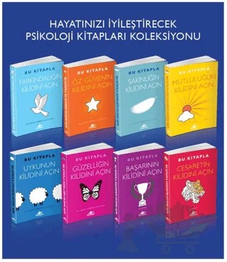 Hayatınızı İyileştirecek Psikoloji Kitapları Koleksiyonu (8 Kitap) – Jessamy Hibberd, Jo Usmar – Pegasus Yayınları kitap kapağı