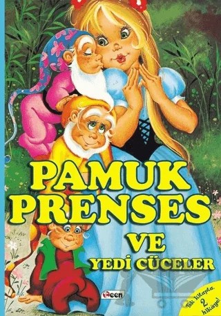 Pamuk Prenses ve Yedi Cüceler – Grimm Kardeşler – Teen Yayıncılık kitap kapağı