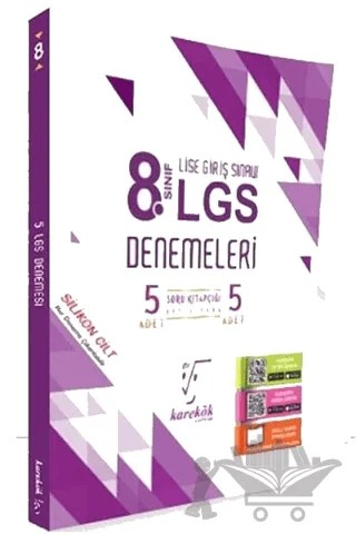 8. Sınıf LGS 5 Denemeleri – Kolektif – Karekök Yayıncılık kitap kapağı