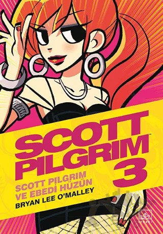 Scott Pilgrim 3: Scott Pilgrim ve Ebedi Hüzün – Bryan Lee O'Malley – İthaki Yayınları kitap kapağı