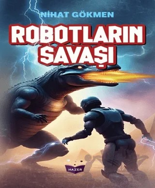 Robotların Savaşı – Nihat Gökmen – Hazer Yayınları kitap kapağı