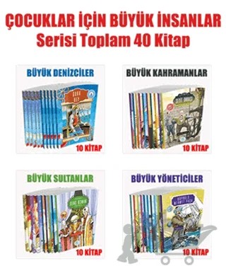 Çocuklar İçin Büyük İnsanlar Serisi (40 Kitap) – Hasan Yiğit – Maviçatı Yayınları kitap kapağı