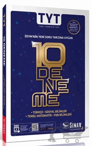 TYT 10 Deneme – Kolektif – Sınav Yayınları kitap kapağı