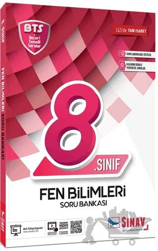 8. Sınıf Lgs Fen Bilimleri Soru Bankası – Kolektif – Sınav Yayınları kitap kapağı