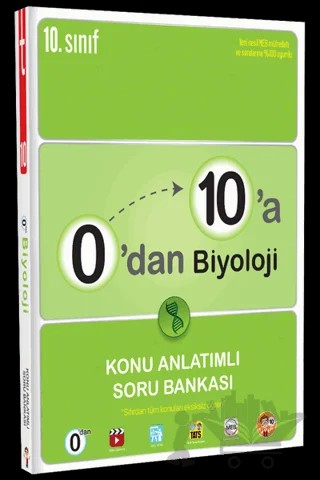 10. Sınıf 0'dan 10'a Biyoloji Konu Anlatımlı Soru Bankası – Kolektif – Tonguç Akademi kitap kapağı