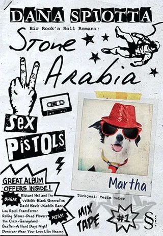 Stone Arabia – Dana Spiotta – Everest Yayınları kitap kapağı
