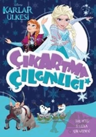 Disney Karlar Ülkesi Çıkartma Çılgınlığı – Kolektif – Doğan Egmont Yayıncılık kitap kapağı