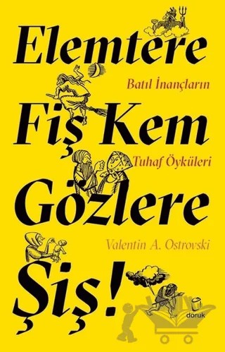 Elemtere Fiş Kem Gözlere Şiş! – Valentin A. Ostrovski – Doruk Yayınları kitap kapağı