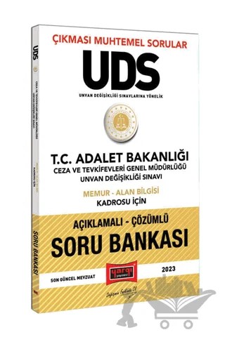 Yargı Yayınları 2023 Adalet Bakanlığı Ceza ve Tevkifevleri Genel Müdürlüğü Unvan Değişikliği Sınavı Öğretmen Kadrosu - Alan Bilgisi Açıklamalı Soru Bankası – Kolektif – Yargı Yayınevi kitap kapağı