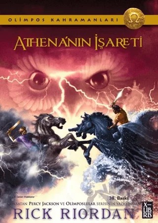 Olimpos Kahramanları Athena’nın İşareti – Rıck Rıordıan – XLIBRIS kitap kapağı