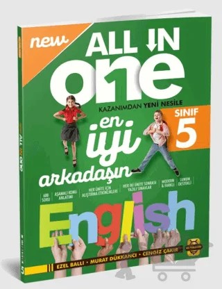 5. Sınıf New All In One English – Ezel Ballı, Cengiz Çakır, Murat Dükkancı – Arı Yayıncılık kitap kapağı