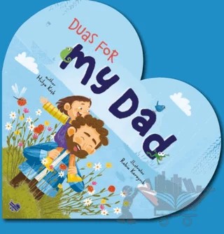 Duas For My Dad (İngilizce Babam İçin Dualar) – Hülya Köşk – Puset Kitap kitap kapağı