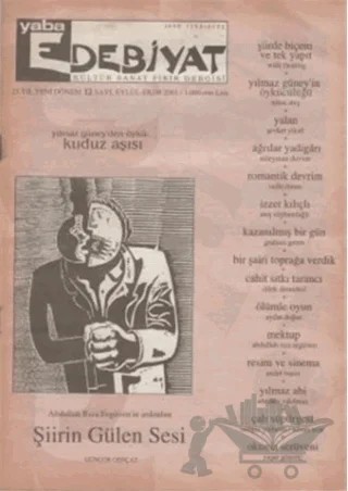 Yaba Edebiyat Dergisi Sayı: 12 – Yaba Dergisi Yayınları kitap kapağı