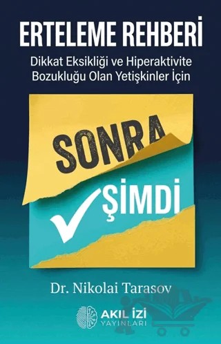 Erteleme Rehberi – Nikolai Tarasov – Akıl İzi Yayınları kitap kapağı