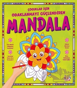 Çocuklar İçin Odaklanmayı Güçlendiren Mandala – Kolektif – Bıcırık Yayınları kitap kapağı