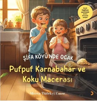 Şifa Köyü’nde Ocak – Pufpuf Karnabahar ve Koku Macerası – Merve Tüfekçi Emre – Cinius Yayınları kitap kapağı