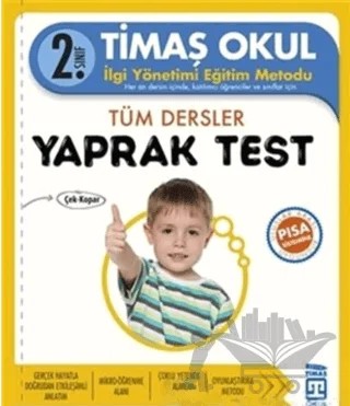 2. Sınıf Tüm Dersler Yaprak Test – Celal Akbaş – Timaş Yayınları kitap kapağı