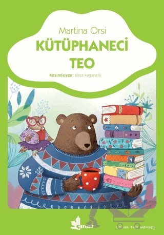 Kütüphaneci Teo – Martina Orsi – Çınar Yayınları kitap kapağı