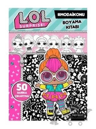 Lol Surprise! Moda İkonu Boyama Kitabı – Kolektif – Doğan Egmont Yayıncılık kitap kapağı