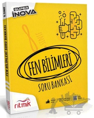 8. Sınıf Fen Bilimleri Süper İnova Soru Bankası – Kolektif – Ritmik Yayınları kitap kapağı
