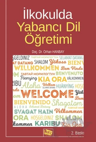 İlkokulda Yabancı Dil Öğretimi – Orhan Hanbay – Anı Yayıncılık kitap kapağı