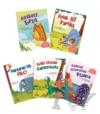Eğlenceli Hikayelerle Kazanımlar Serisi (5 Kitap Takım) – Nihal Gündüz – Floki Çocuk kitap kapağı