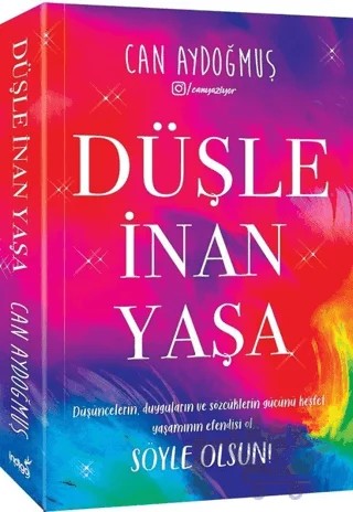 Düşle İnan Yaşa – Can Aydoğmuş – İndigo Kitap kitap kapağı