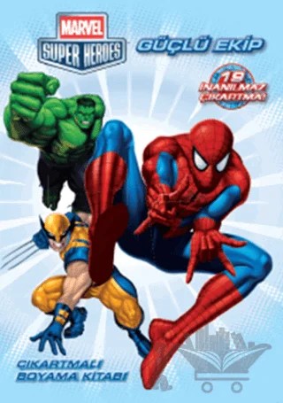 Marvel Super Heroes - Güçlü Ekip – Kolektif – Doğan Egmont Yayıncılık kitap kapağı