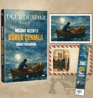 Müjdat Gezen'le Kürek Çekmek – Uğur Dündar – Halk Kitabevi kitap kapağı