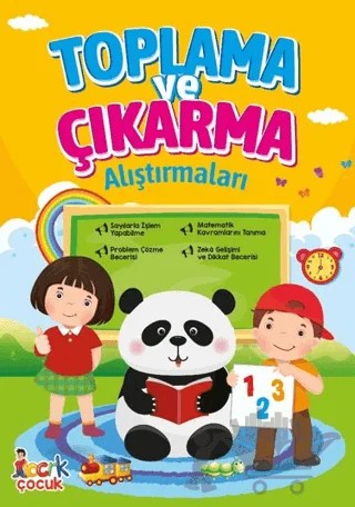 Toplama ve Çıkarma Alıştırmaları – Tuba Öztürk – Bıcırık Yayınları kitap kapağı