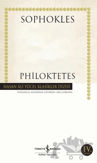 Philoktetes – Sophokles – İş Bankası Kültür Yayınları kitap kapağı