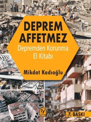 Deprem Affetmez – Mikdat Kadıoğlu – Tekin Yayınevi kitap kapağı