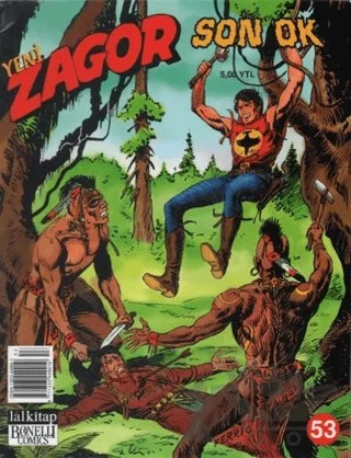 Yeni Zagor Sayı: 53 Son Ok – Lal Kitap kitap kapağı