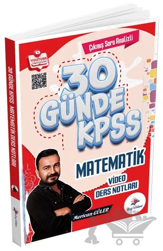 KPSS 30 Günde Matematik Video Ders Notları – Mertcan Güler – Dizgi Kitap kitap kapağı