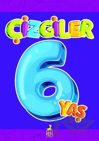 Çizgiler 6 Yaş – Kolektif – Ren Çocuk kitap kapağı