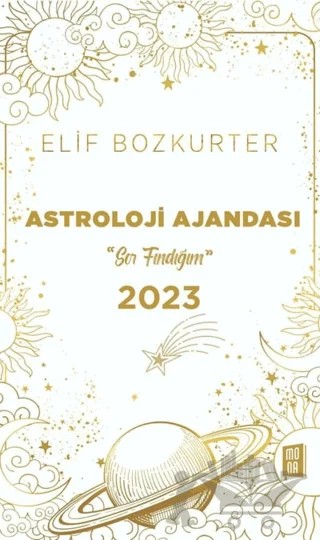 Astroloji Ajandası 2023 – Elif Bozkurter – Mona Kitap kitap kapağı