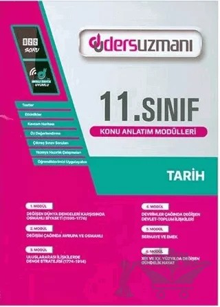 11. Sınıf Tarih Ders Uzmanı Fasikülleri – Kolektif – Ders Uzmanı Yayınları kitap kapağı