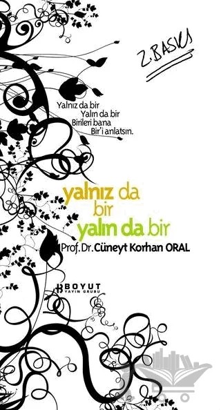 Yalnız da Bir Yalında Bir – Cüneyt Korhan Oral – Boyut Yayın Grubu kitap kapağı