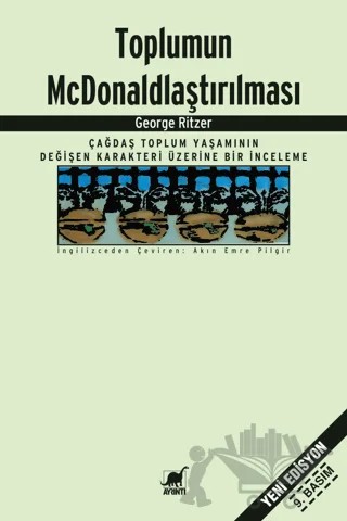 Toplumun McDonaldlaştırılması – George Ritzer – Ayrıntı Yayınları kitap kapağı