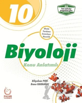 Palme 10. Sınıf Biyoloji Konu Anlatımlı – Banu Karaağaç, Bilgehan Peri – Palme Yayınları kitap kapağı