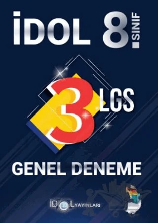 8. Sınıf LGS Genel Deneme – Kolektif – İdol Yayınları kitap kapağı