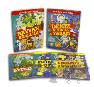 Geleceğin Bilim İnsanı Serisi - 5 Kitap – Kolektif – Çocuk Gezegeni kitap kapağı