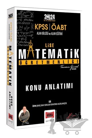 2024 ÖABT Lise Matematik Öğretmenliği Konu Anlatımı – Kolektif – Yargı Yayınevi kitap kapağı
