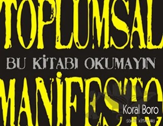 Toplumsal Manifesto 2 – Koral Boro – Sokak Kitapları Yayınları kitap kapağı