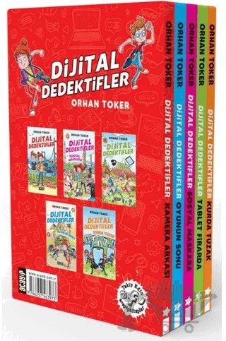 Dijital Dedektifler 5 Kitap Set – Orhan Toker – Acayip Kitaplar kitap kapağı