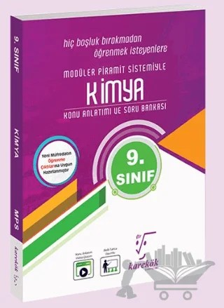 9. Sınıf Kimya MPS (Modüler Piramit Sistemi) – Kolektif – Karekök Yayıncılık kitap kapağı