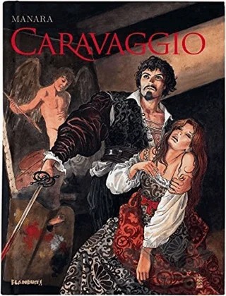 Caravaggio – Milo Manara – Flaneur Books kitap kapağı