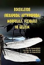 Böceklerde (Hexapoda: Arthropoda) Morfoloji, Fizyoloji ve Gelişim – Faruk Akyazı - Osman Ecevit - Rana Akyazı – Nobel Akademik Yayıncılık kitap kapağı