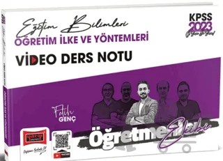 Yargı Yayınları 2023 KPSS Eğitim Bilimleri Öğretmenler Ekibi Öğretim İlke ve Yöntemleri Video Ders Notları – Kolektif – Yargı Yayınevi kitap kapağı