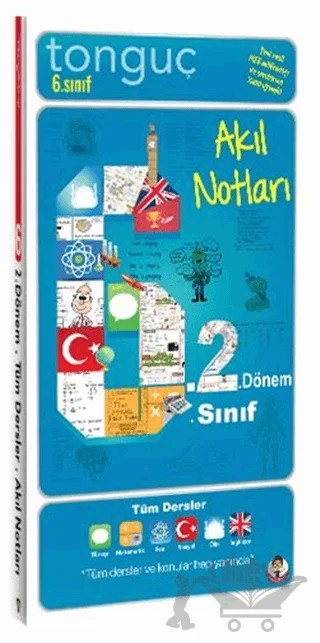 6. Sınıf 2. Dönem Akıl Notları – Kolektif – Tonguç Akademi kitap kapağı